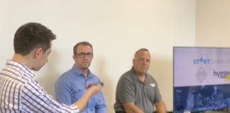 Investment crowdfuning platform founders discuss crowdfunding in NC at Not Just Coffee